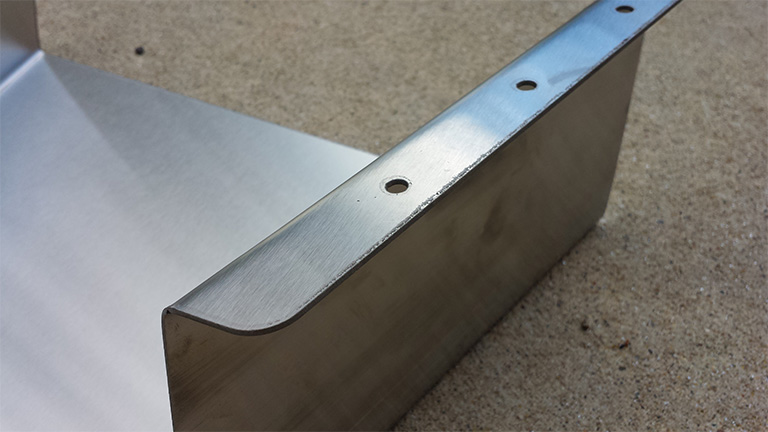 Close up of service tray