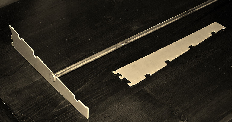 Display case system for sausage links