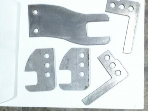Silver custom machine parts