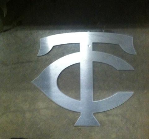Cutout of the Twins Logo